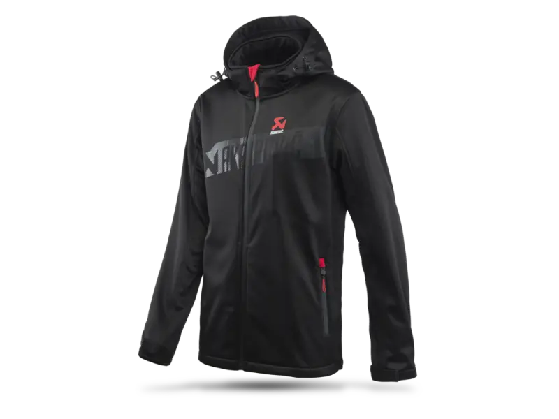 Akrapovic Mens Corpo Softshell Jacket Black - Xl 1