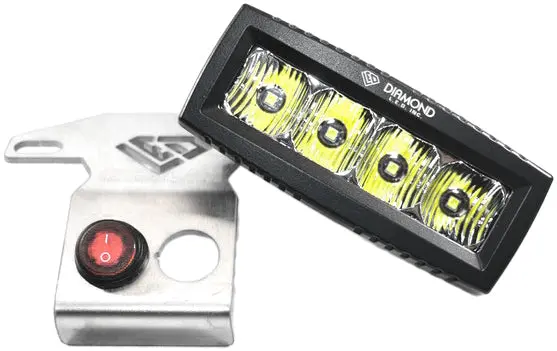 Motorcycle Light Bar W/Battery Universal 1