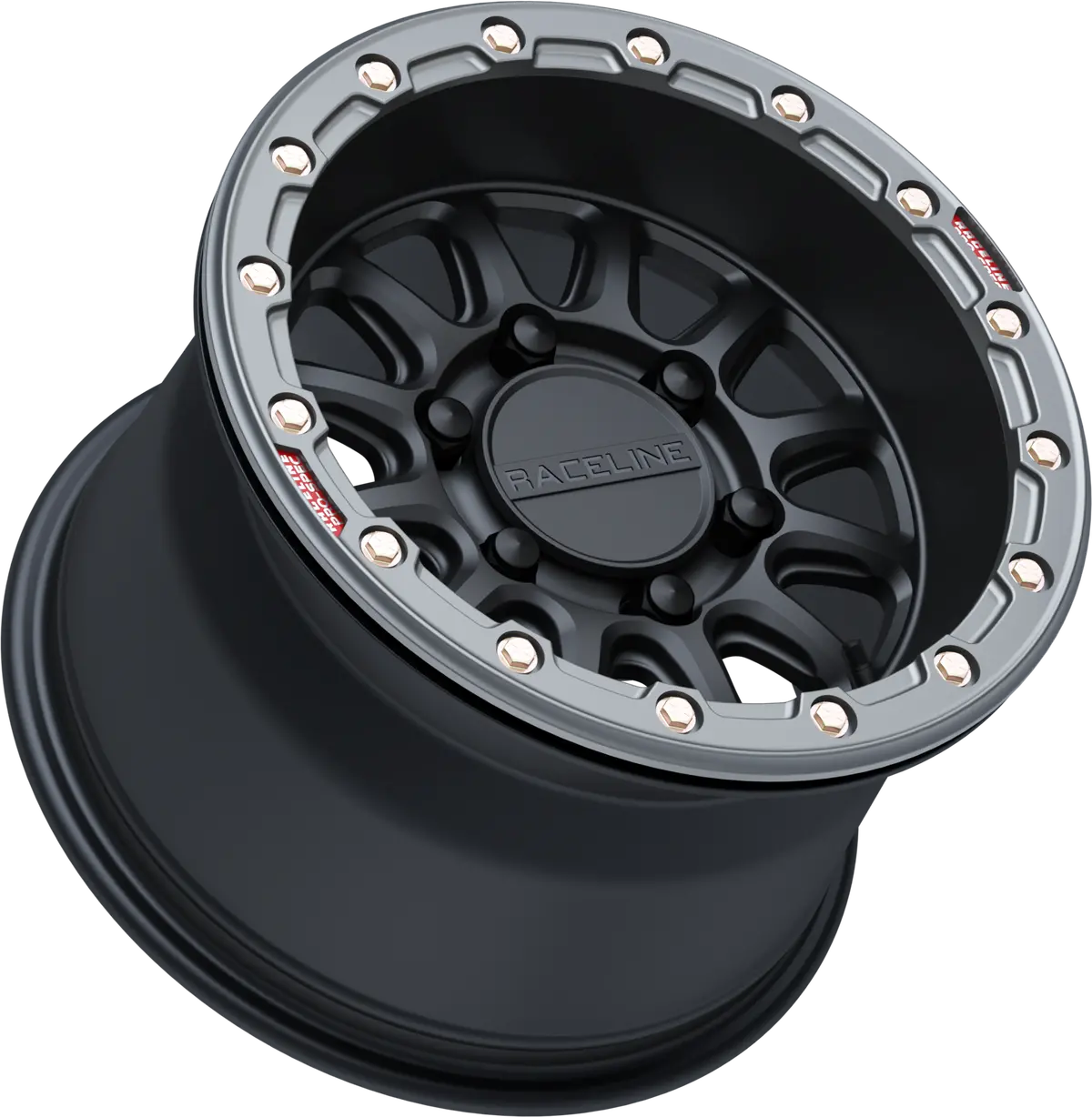 Alpha Wheel 6/5.5 Blk/Gunmetal 15X10 (+25Mm) 2