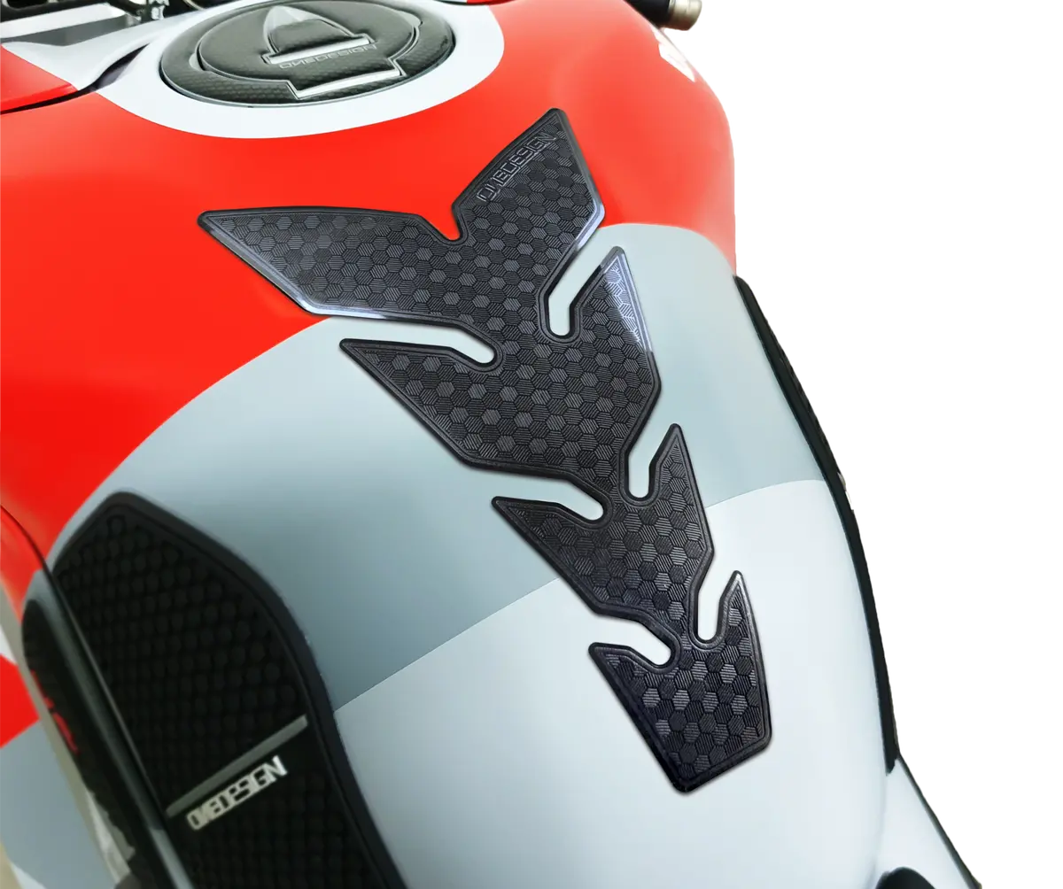 Ultra Thin Tank Pad Hexagons Black 1