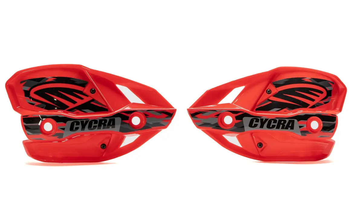 Ultra Handshields W/Covers Red 1