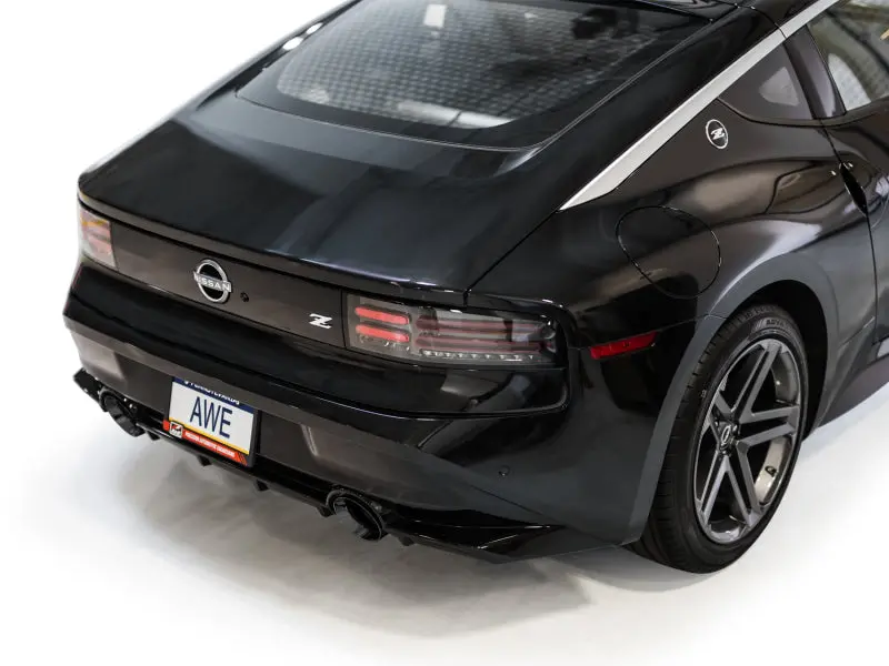 Awe 2023 Nissan Z Rz34 Rwd Track Edition Catback Exhaust System W/ Diamond Black Tips 2