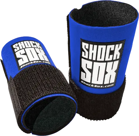 Shock Sox  4"C  Blue Conventional Forks 1