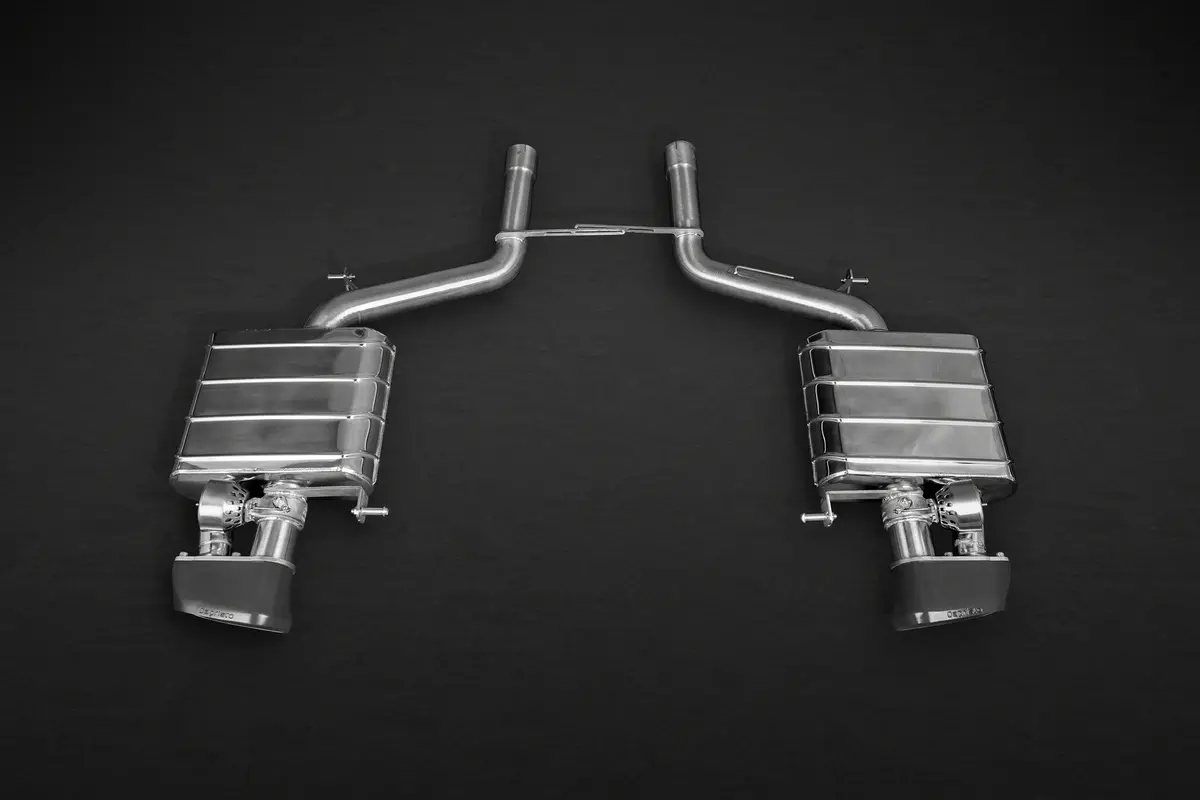 Capristo Ece Valved Mufflers + Ceramic Tips (Ces3) - Bmw F10 550I 2