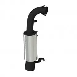 Mbrp Silencer Race Stnls Pol 850 S/M 1
