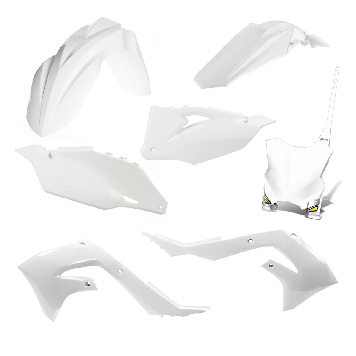 5 Piece Body Kit White 1