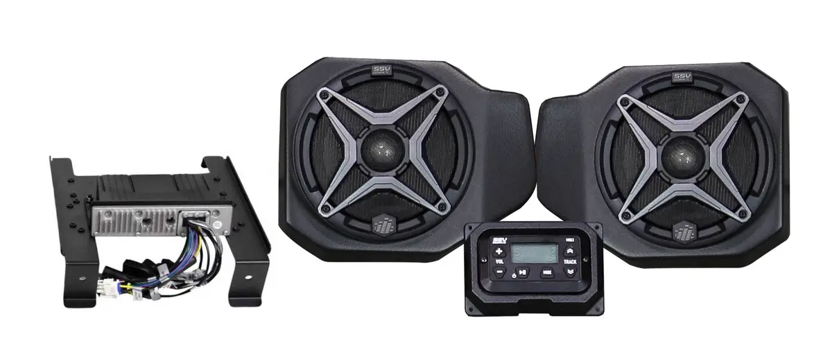 Ssv Plug N Play 2 Spkr Kit Pol Ranger 1