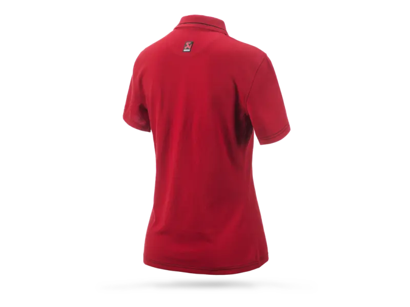 Akrapovic Corpo Polo Red Womens - M 1