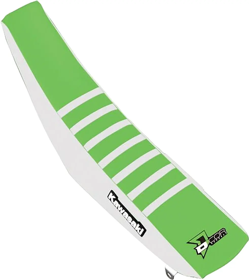 Seat Cover 18 Mec White / Green / White Ribs 1