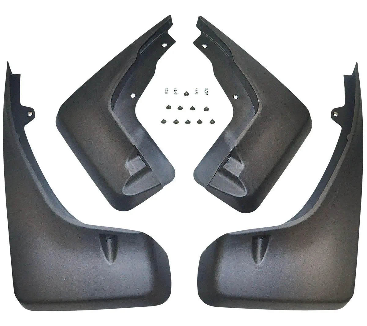 2 Front & 2 Rear Mudguards (Set Of 4) For Land Rover: Freelander 2, Lr003322 1