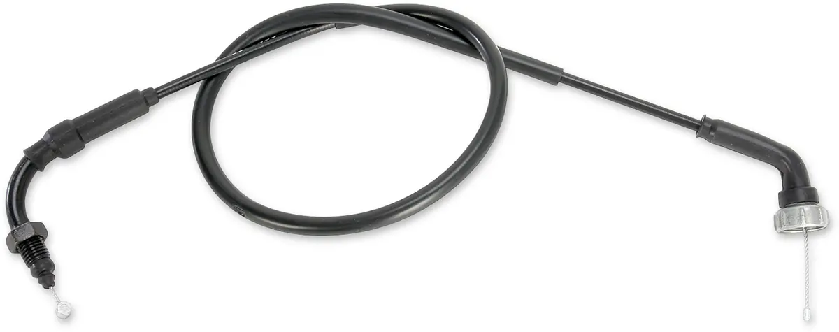 Moose Offroad Black Vinyl Throttle Cable - 28" - Honda 45-1135 1