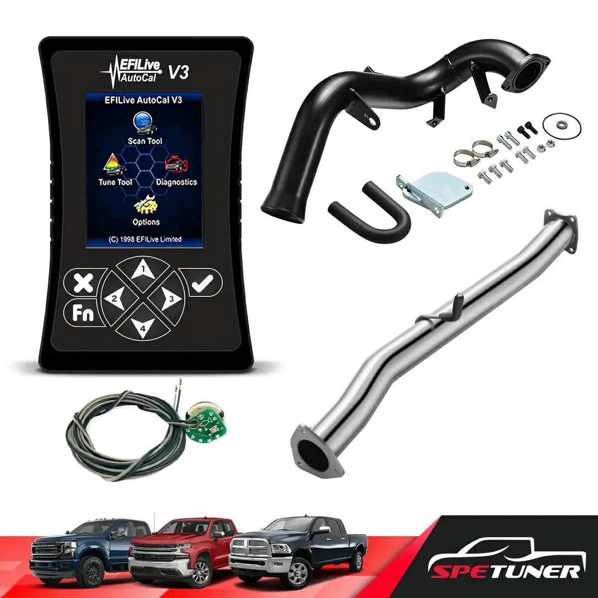 Egr/Dpf/Def Delete 2007.5-2010 Lmm 6.6L Duramax All-In-One Kit 26