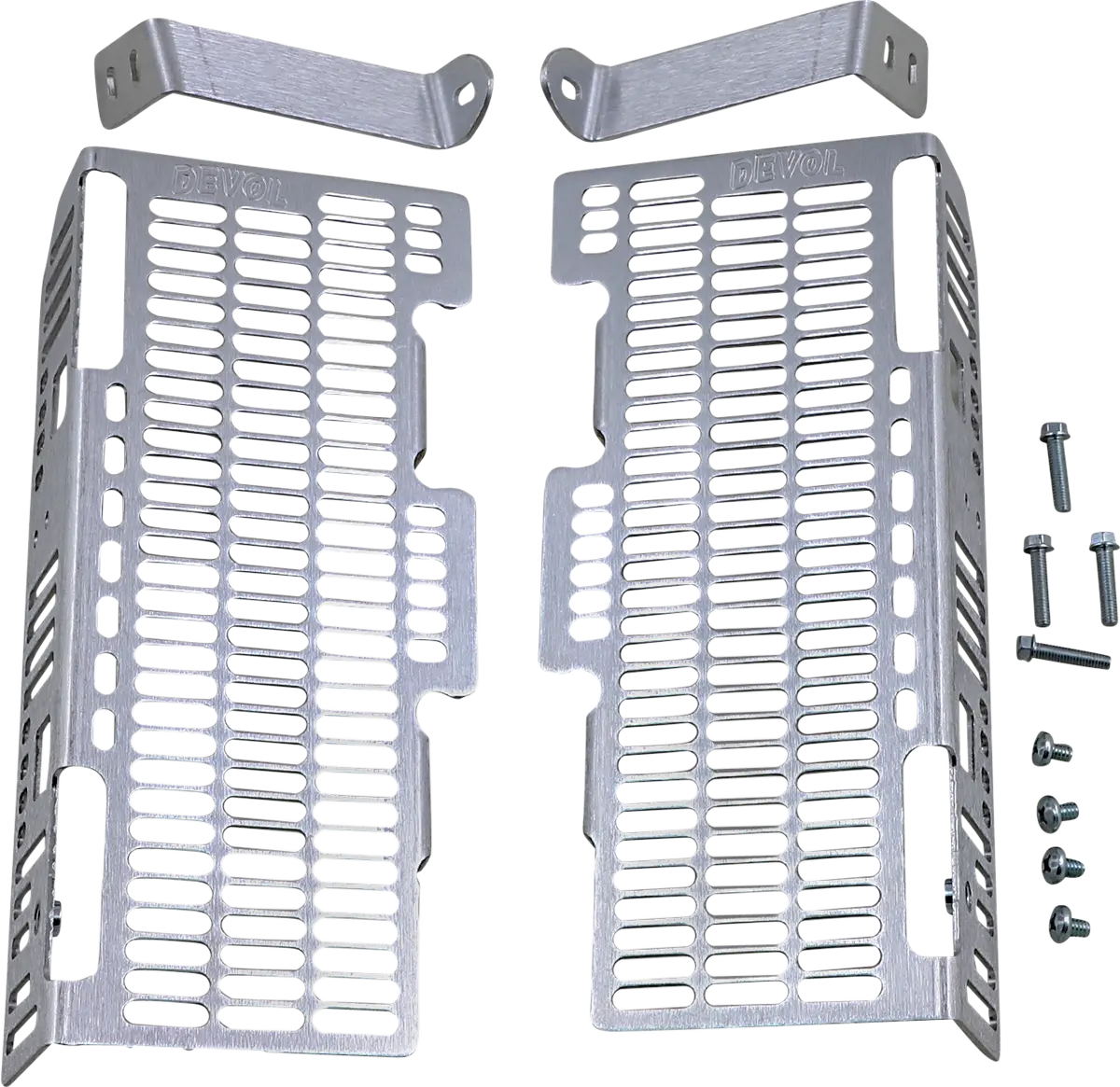Devol Radiator Guards - Brushed Aluminum 9