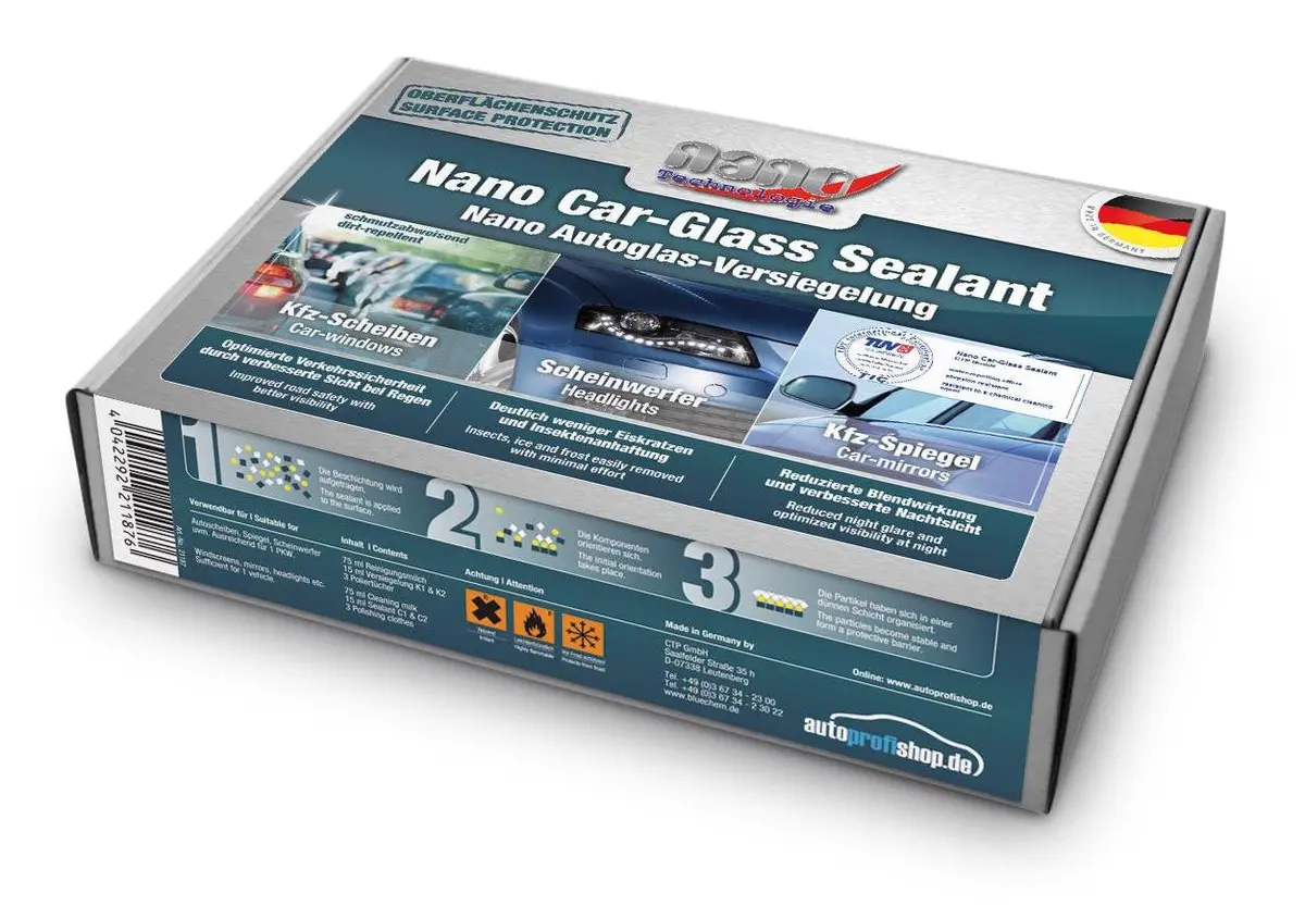 Nano Automotive Paint Sealant Set 1