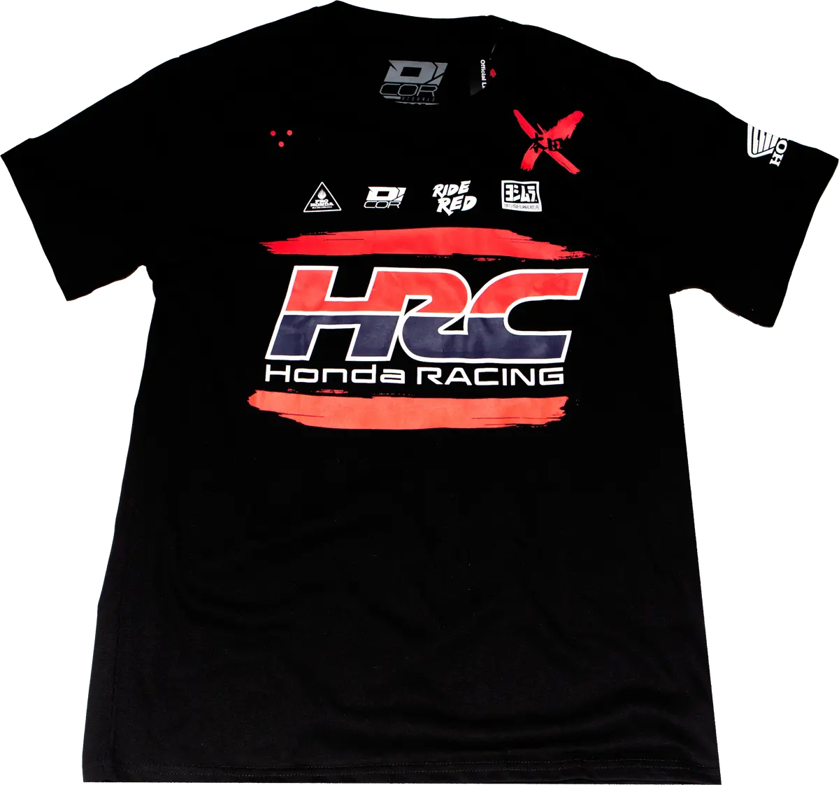 Honda Hrc Factory T Shirt Black Md 1