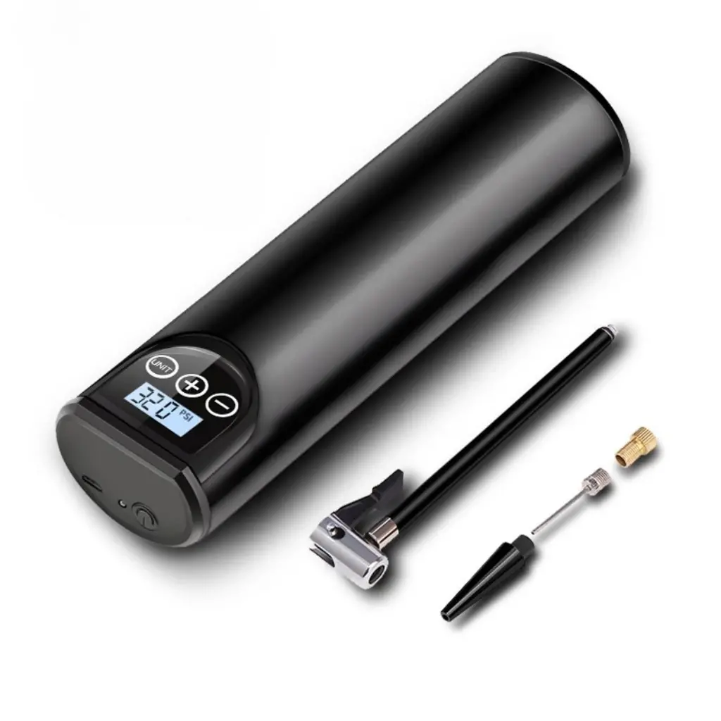 Fast Inflating Pump With Lcd Display, Led Light, And Usb Charging 1