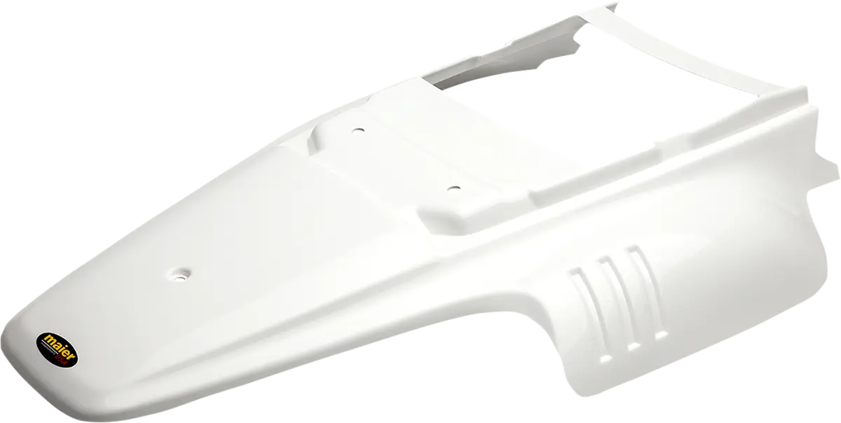 Maier Replacement Rear Fender - White - Yamaha - Tw '87-'22 185001 1