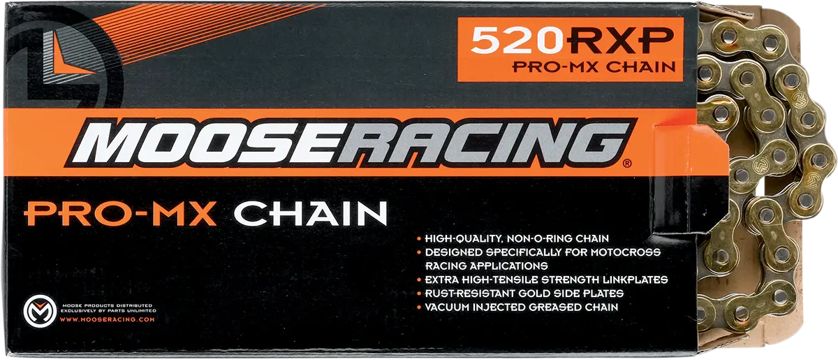 Moose Offroad 520 Rxp - Pro-Mx Chain - 120 Links - Gold M574-00-120 1