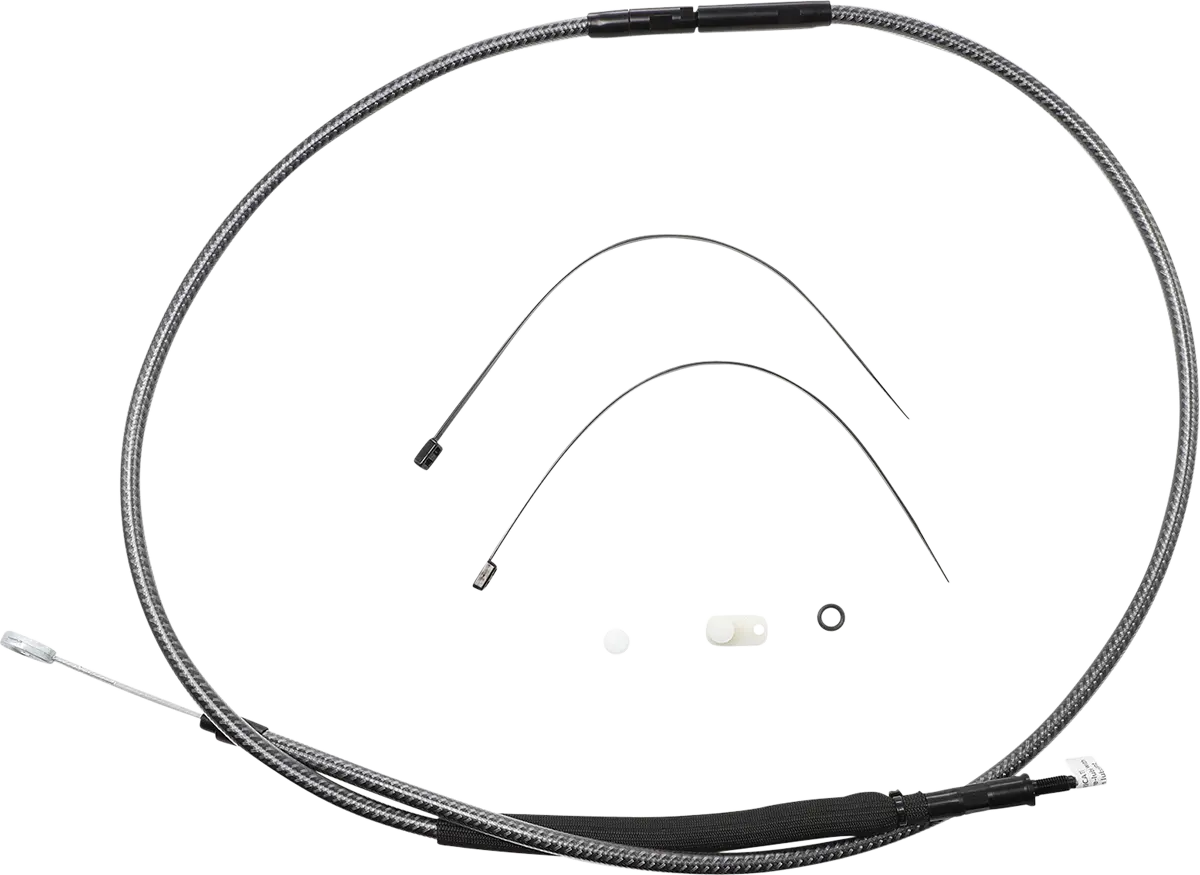 Magnum Shielding High-Efficiency Polished Karbonfibr Clutch Cable - 66-11/16" 722810 1