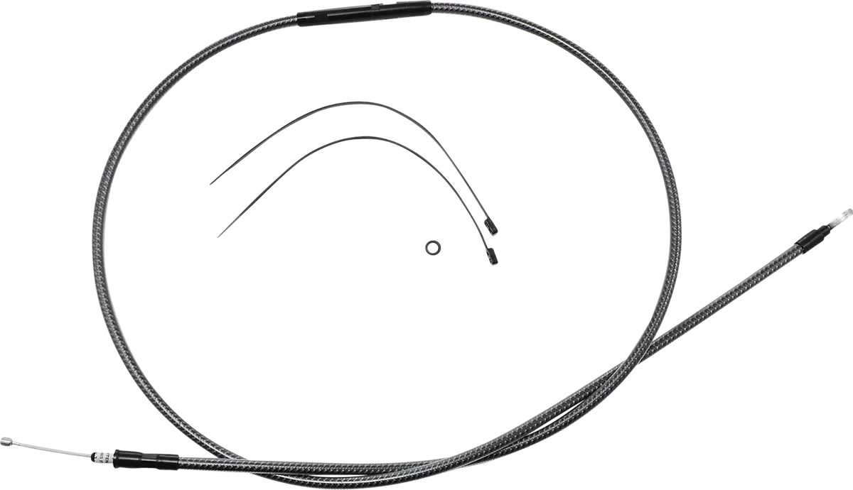 Magnum Shielding High-Efficiency Polished Karbonfibr Clutch Cable - 74-11/16" 72106He 1