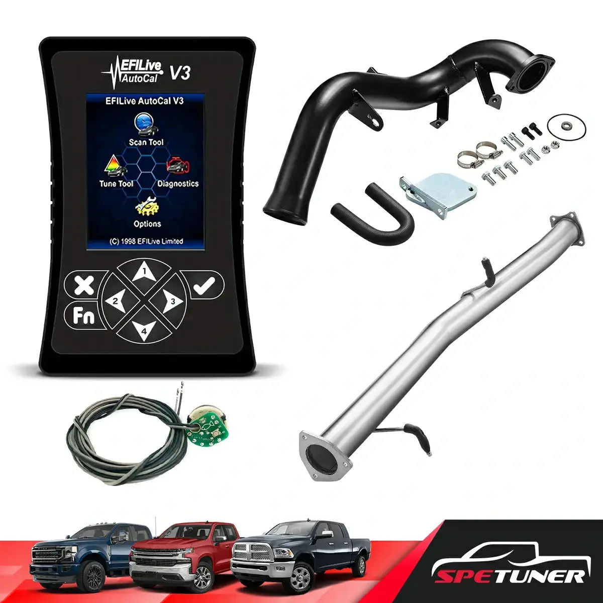 Egr/Dpf/Def Delete 2007.5-2010 Lmm 6.6L Duramax All-In-One Kit 27