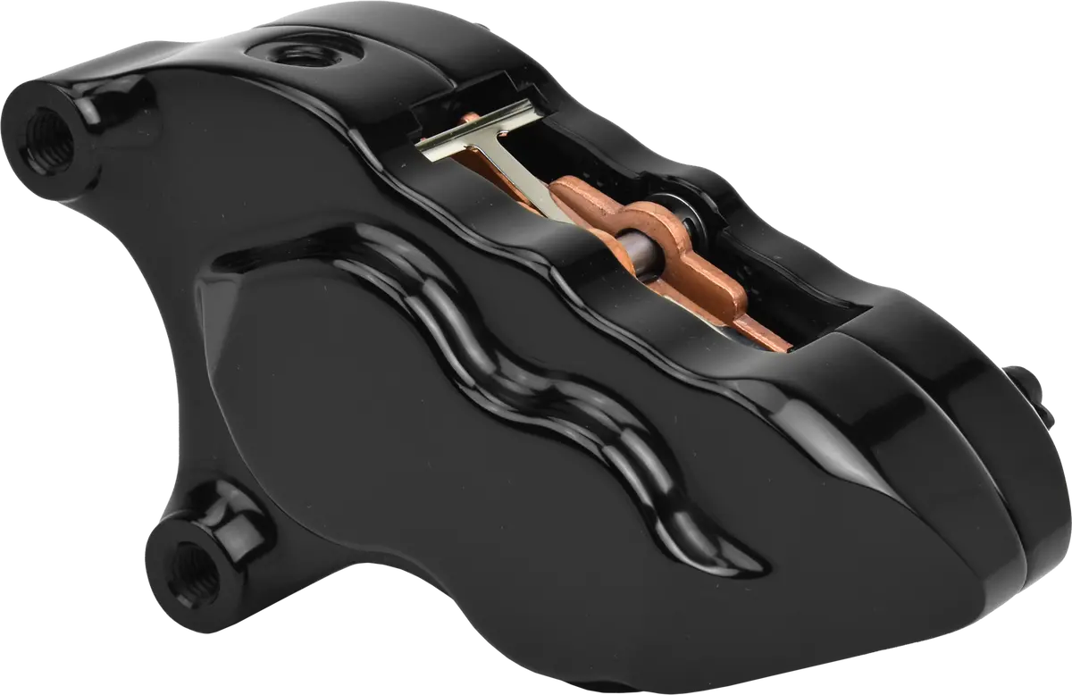 4 Piston Front Caliper L/H Black W/ 11.8" Rotor 1