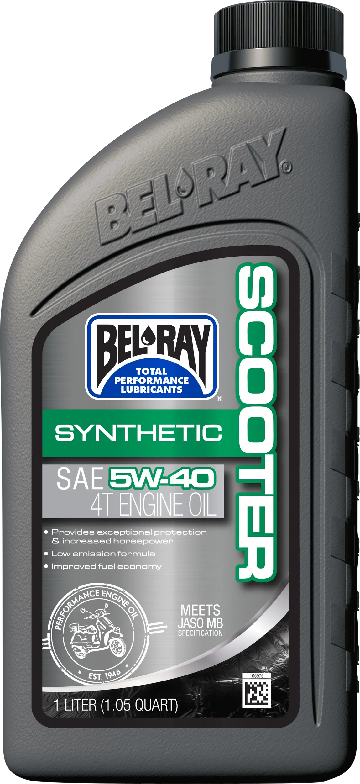 Scooter Synthetic Engine Oil 4T 5W40 1L 1