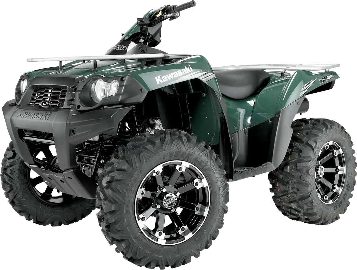 Moose Offroad Wheel - 393X - Front - Black - 12X7 - 4/110 - 4+3 393127110Gbml4 1