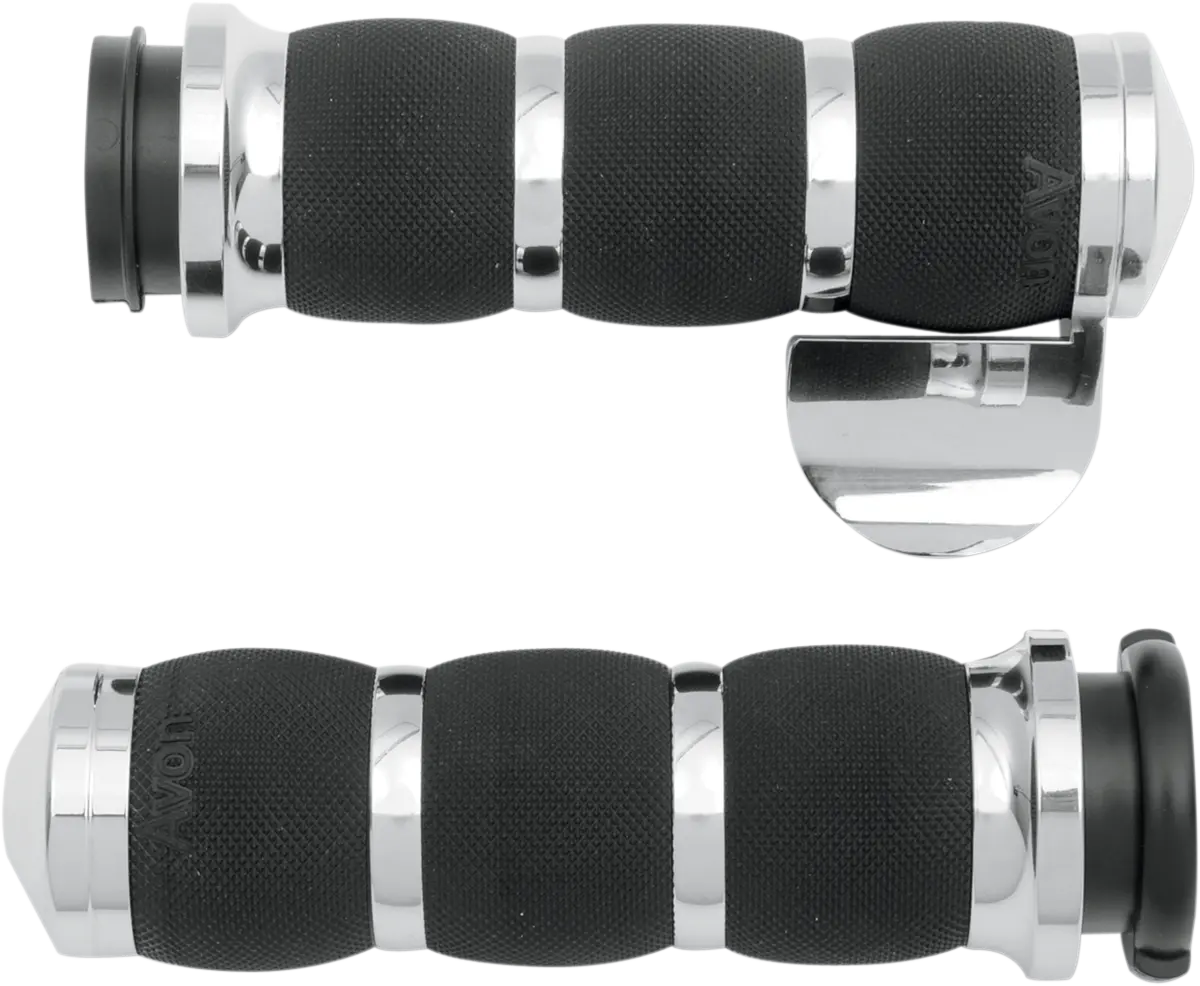 Avon Grips 3-Ring Velvet Air Cushioned Grips With Throttle Boss 6