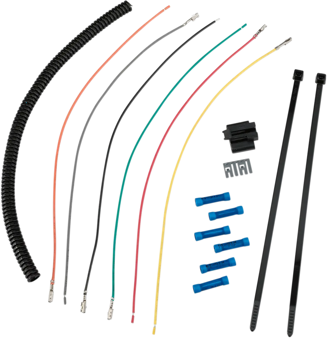 Moose Offroad Handlebar Switch Block Pigtail Harness - Polaris 100-1355-Pu 1