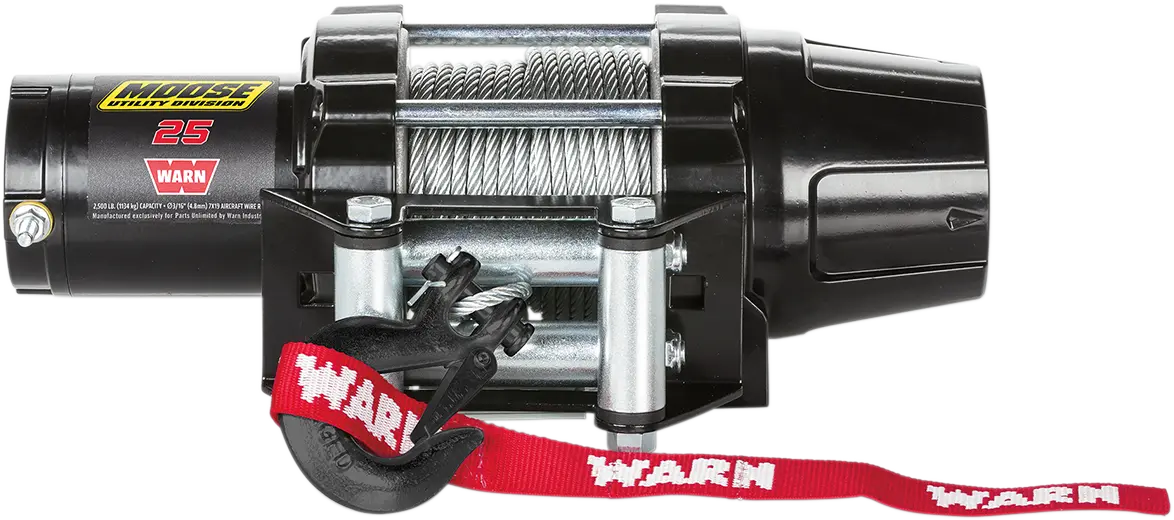 Moose Offroad 2500 Lb Winch - Synthetic Rope 101600 1