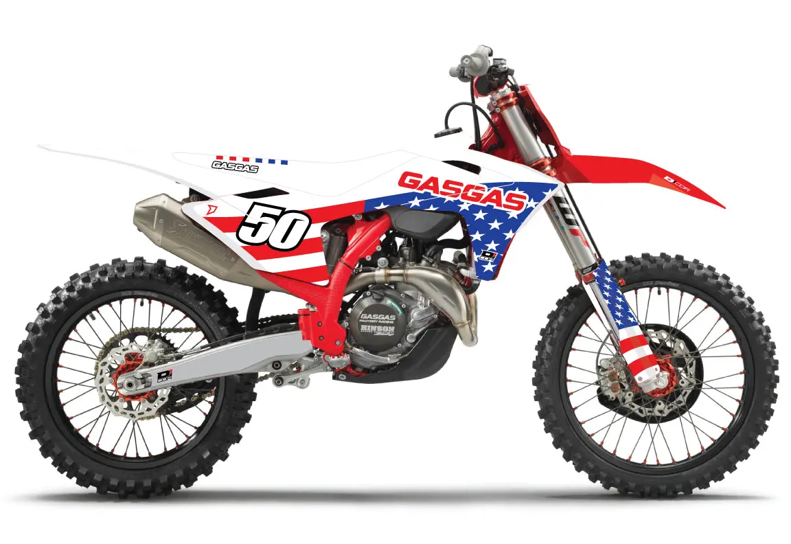 Comp Kit Usa 25 Gasgas Mc 125 450 Wht Bg 1