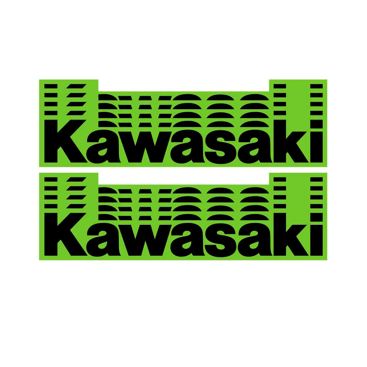 6" Kawasaki Decal 10 Pk 1