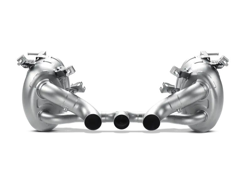 Akrapovic 10-15 Ferrari 458 Italia/458 Spyder Slip-On Line (Titanium) W/ Carbon Tips 1