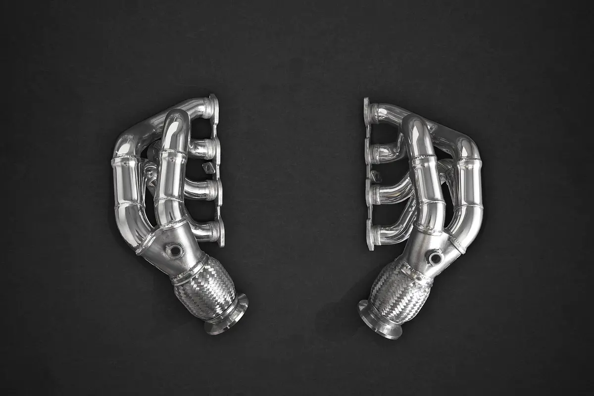 Capristo Headers + Heat Blankets - Ferrari 458 2