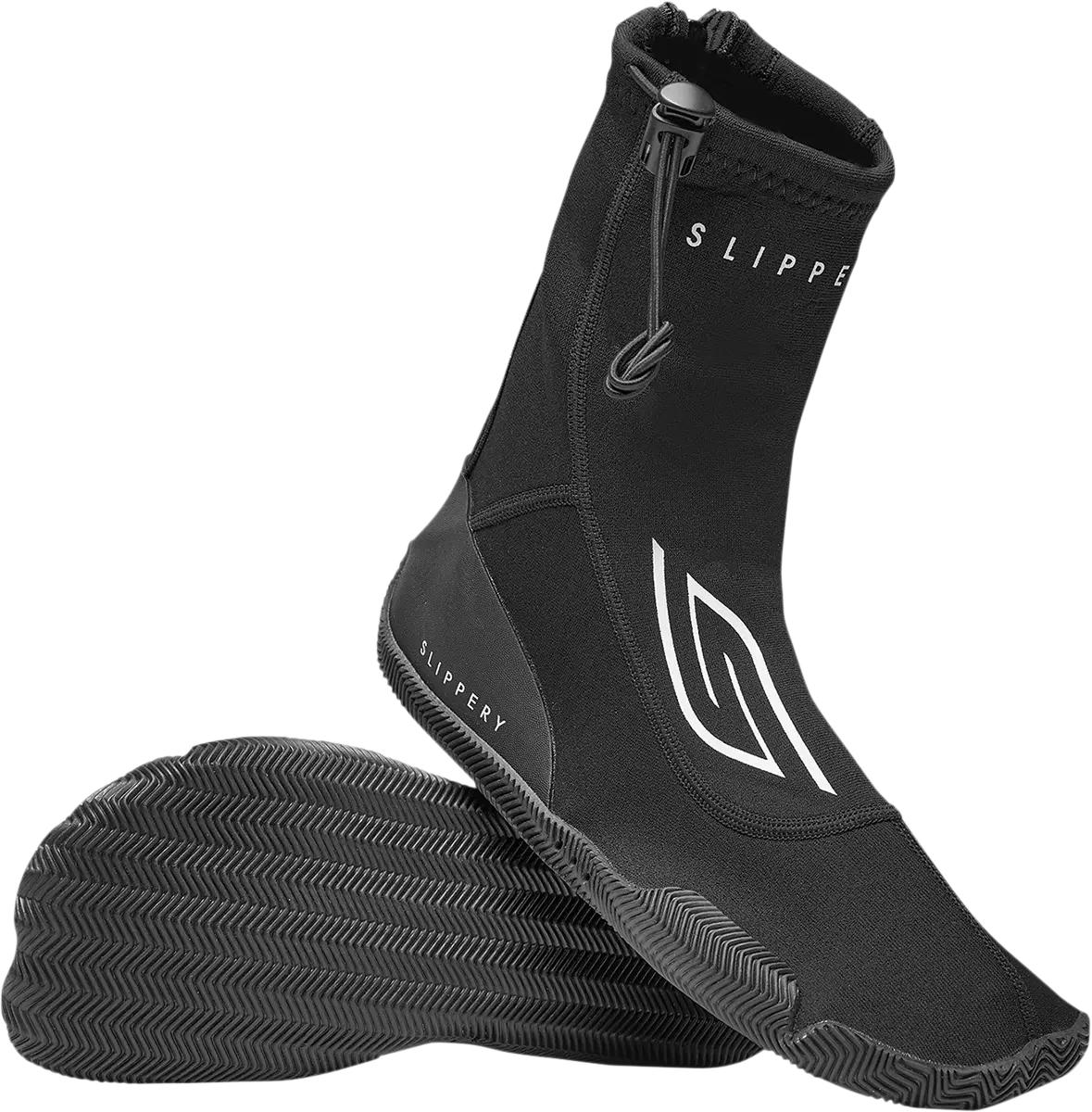 Slippery Amp Boots - Black - 8 3261-0197 1