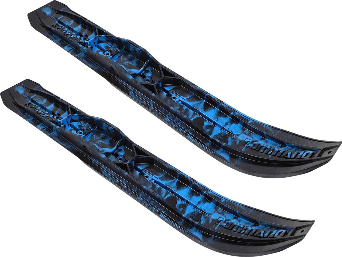 Slydog Skis Command Ski - 6" - Black/Octane Blue Cmdswrblkoct 1