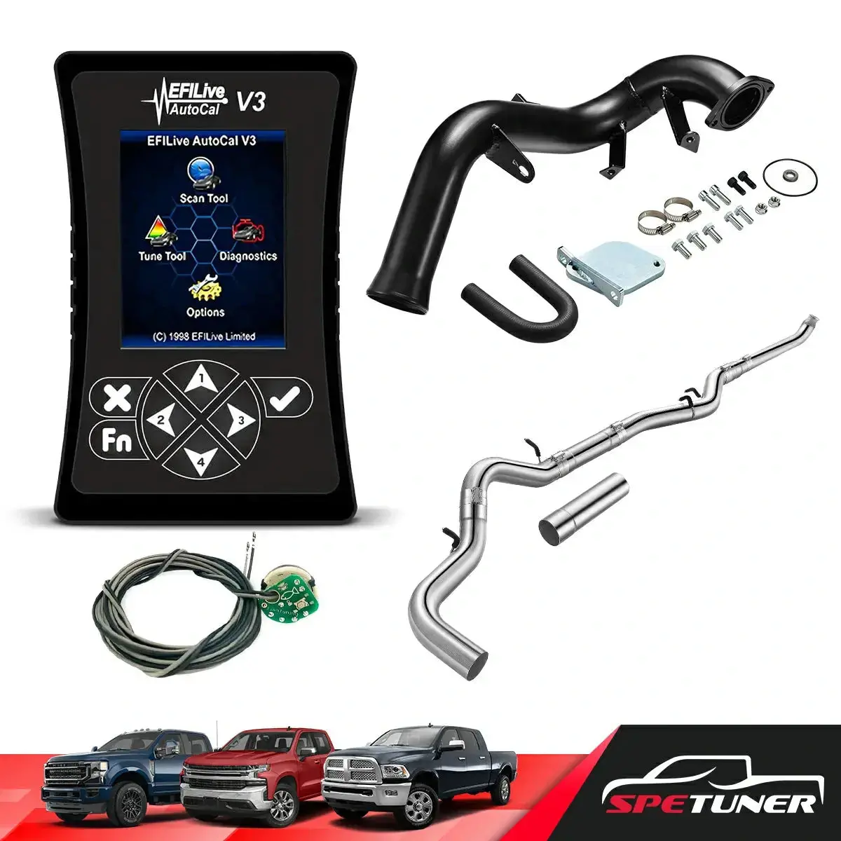 Egr/Dpf/Def Delete 2007.5-2010 Lmm 6.6L Duramax All-In-One Kit 30