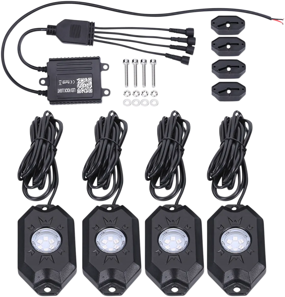 Brite-Lites Led Rock Light Kit - Rgb And Bluetooth 2