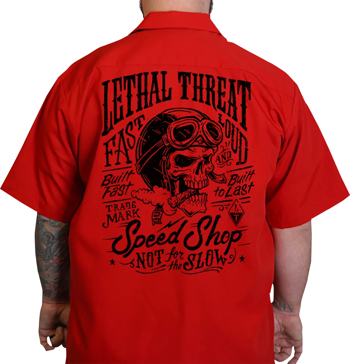 Lethal Threat Not For The Slow Skull Shop Shirt 4