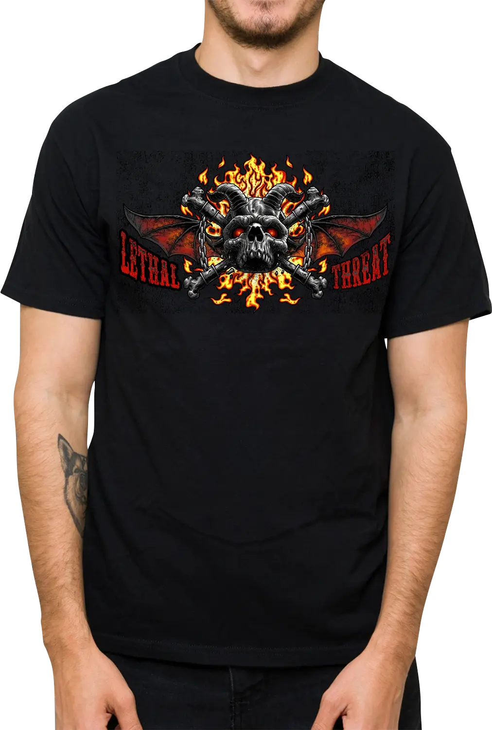 Lethal Threat Hell Was Full T-Shirt 3