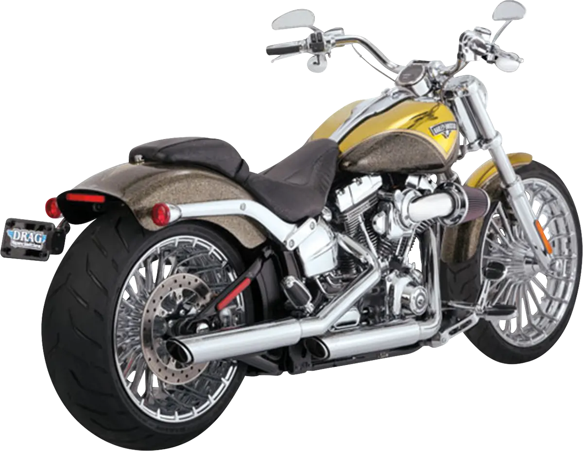 Vance & Hines 3" Twin Slash Slip-On Mufflers 4