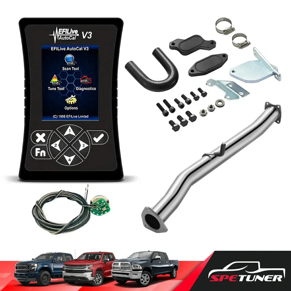 Egr/Dpf/Def Delete 2007.5-2010 Lmm 6.6L Duramax All-In-One Kit 26
