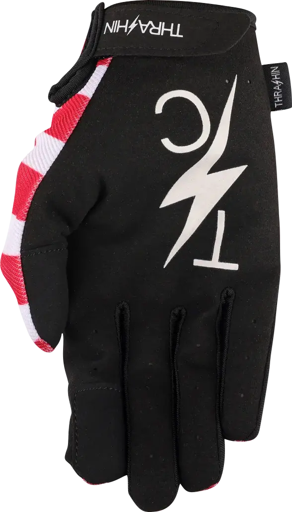 Thrashin Supply Co. Stars & Bolts Stealth Gloves 7