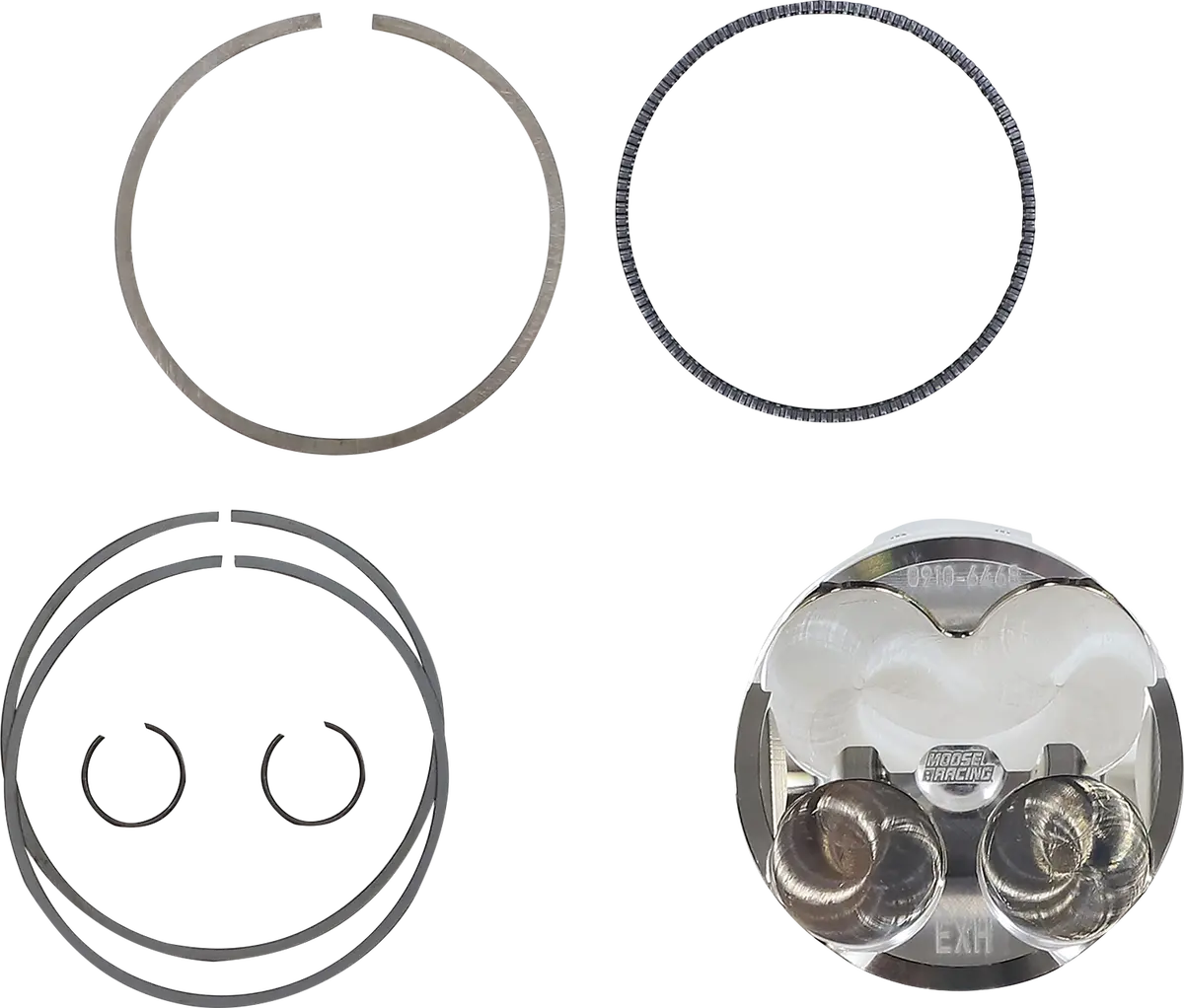 Moose Offroad Piston Kit - 66.00 Mm - Honda Mp2044c 1