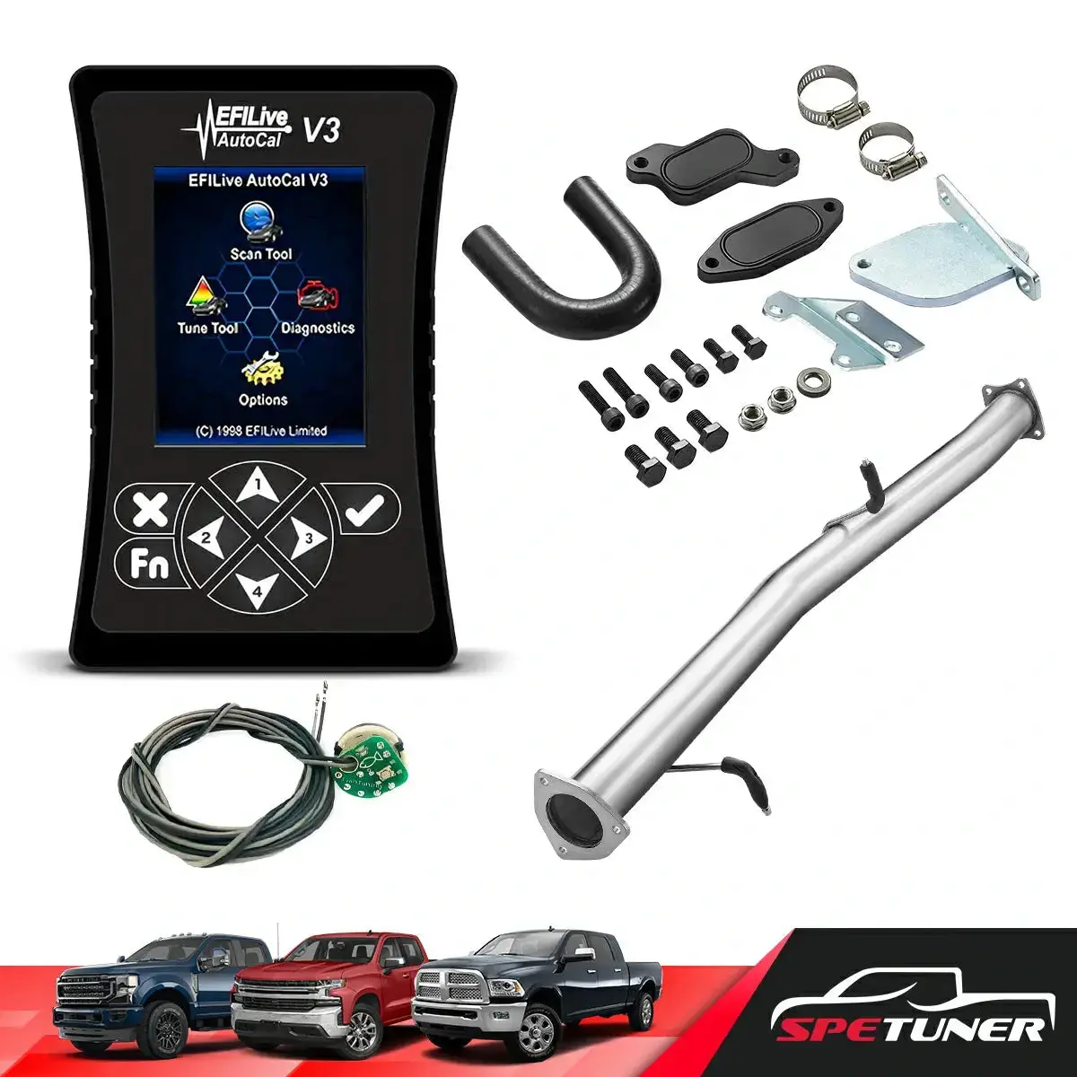 Egr/Dpf/Def Delete 2007.5-2010 Lmm 6.6L Duramax All-In-One Kit 27