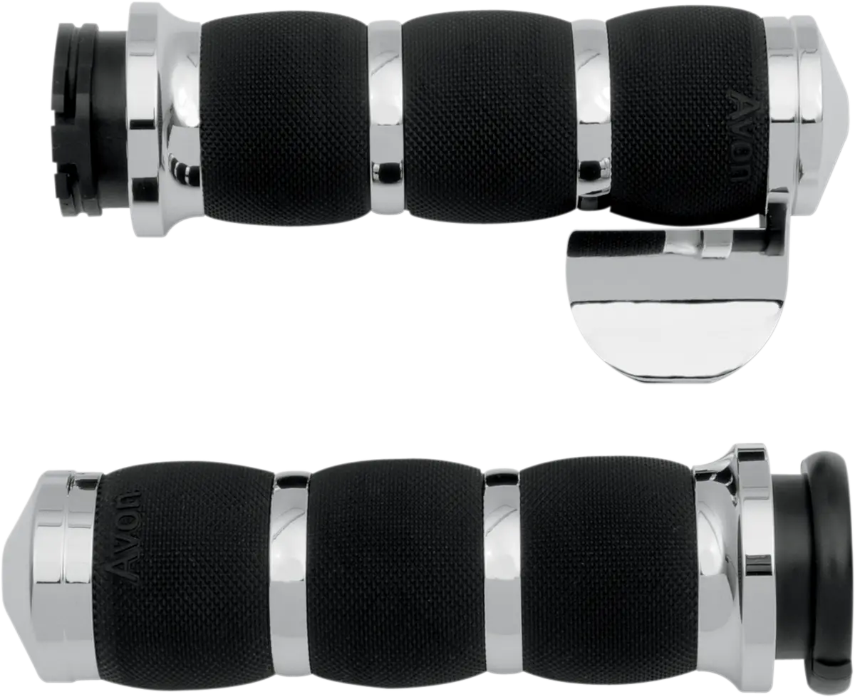 Avon Grips 3-Ring Velvet Air Cushioned Grips With Throttle Boss 5