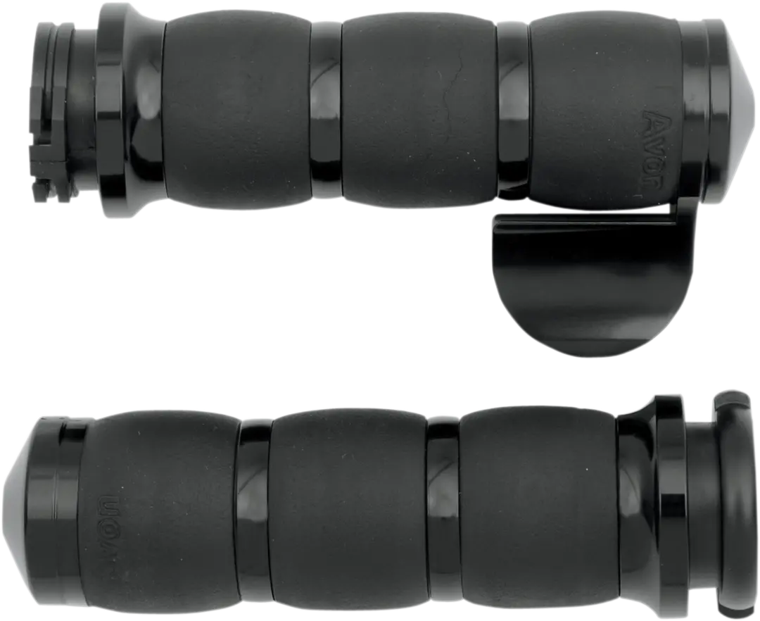 Avon Grips 3-Ring Velvet Air Cushioned Grips With Throttle Boss 7