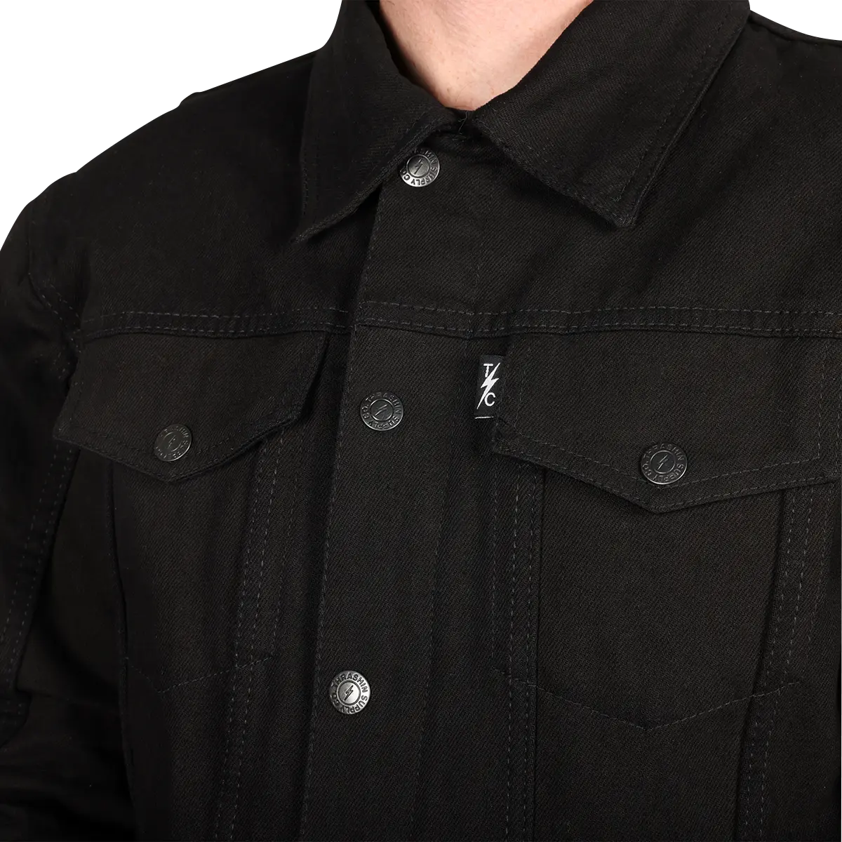 Thrashin Supply Co. Highway V2 Denim Riding Jacket 2