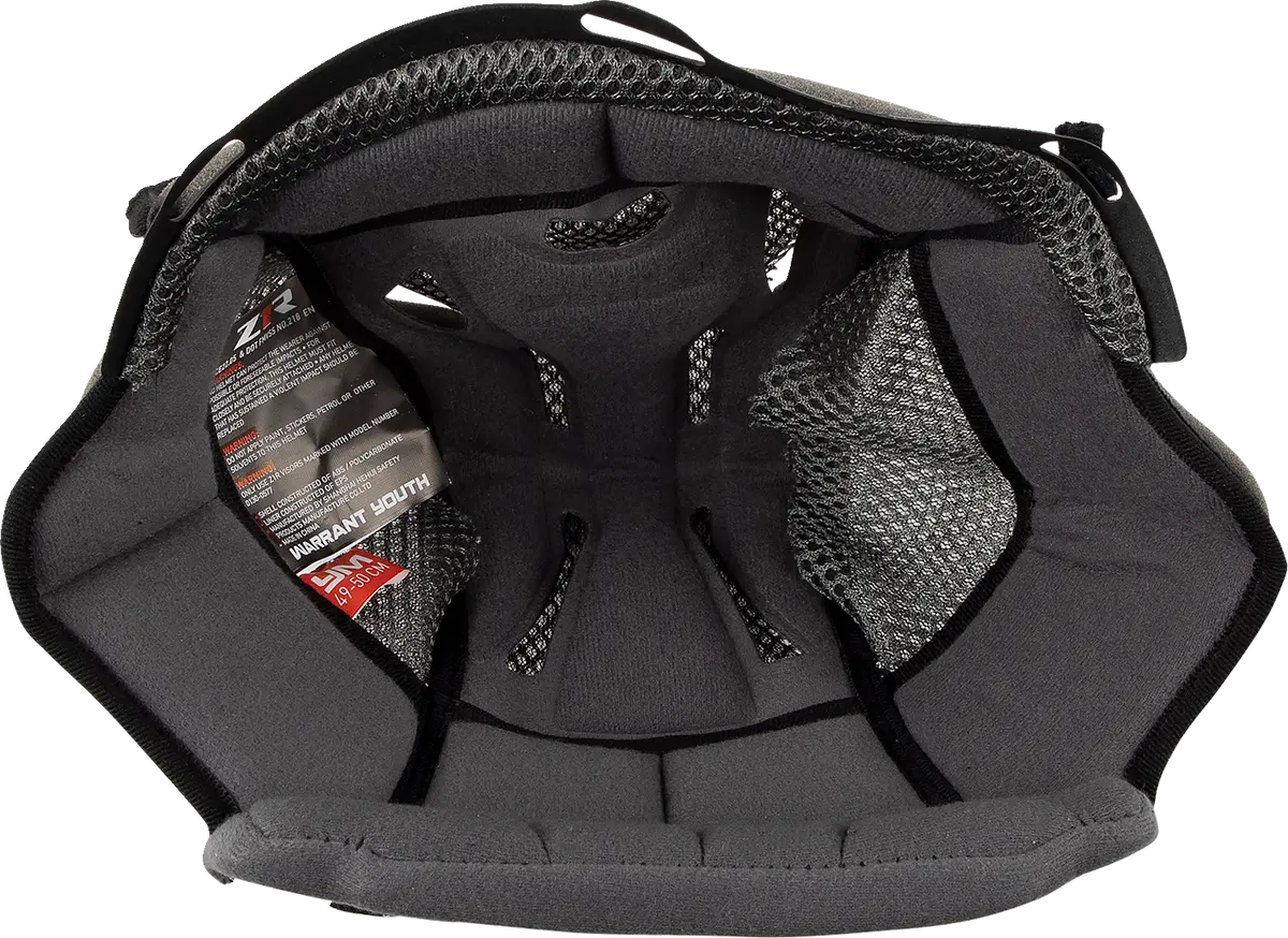 Z1r Youth Warrant Liner And Cheek Pads 3